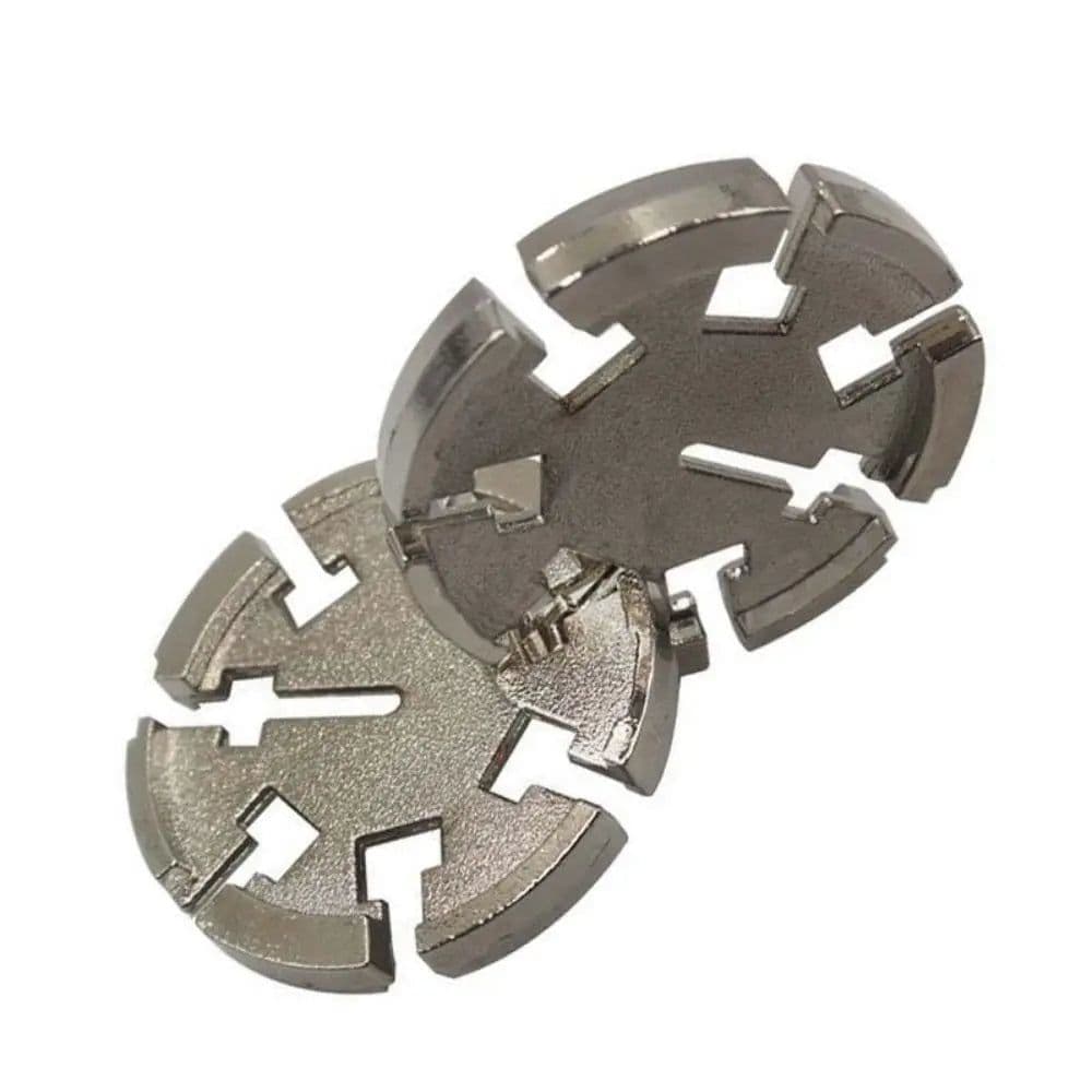 image-Gootrades Luban Lock Puzzle Toy - Educational Metal Brain Teaser Game