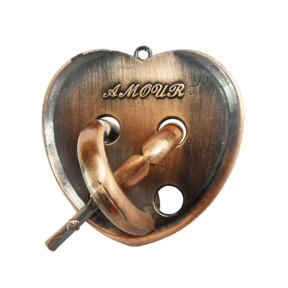 image-Gootrades Luban Lock Puzzle Toy - Educational Metal Brain Teaser Game