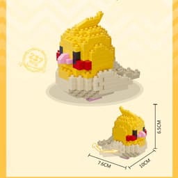 image-Kawaii Cute Bird Building Blocks Set - Creative Educational Toys