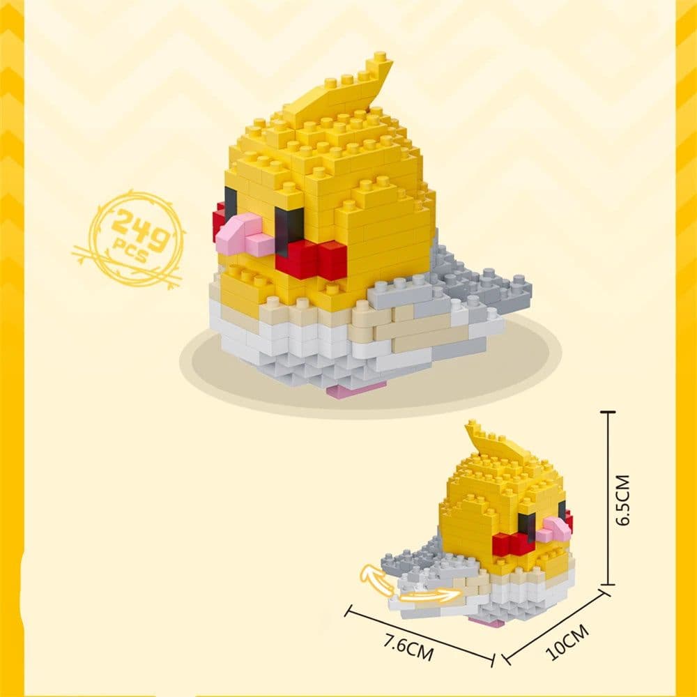 image-Kawaii Cute Bird Building Blocks Set - Creative Educational Toys