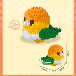 image-Kawaii Cute Bird Building Blocks Set - Creative Educational Toys