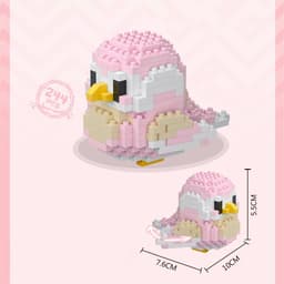 image-Kawaii Cute Bird Building Blocks Set - Creative Educational Toys