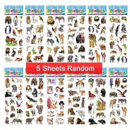 image-JOKEJOLLY Christmas Stickers - Fun Decor for Kids - 5 Sheets