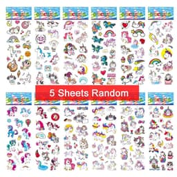image-JOKEJOLLY Christmas Stickers - Fun Decor for Kids - 5 Sheets