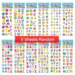 image-JOKEJOLLY Christmas Stickers - Fun Decor for Kids - 5 Sheets