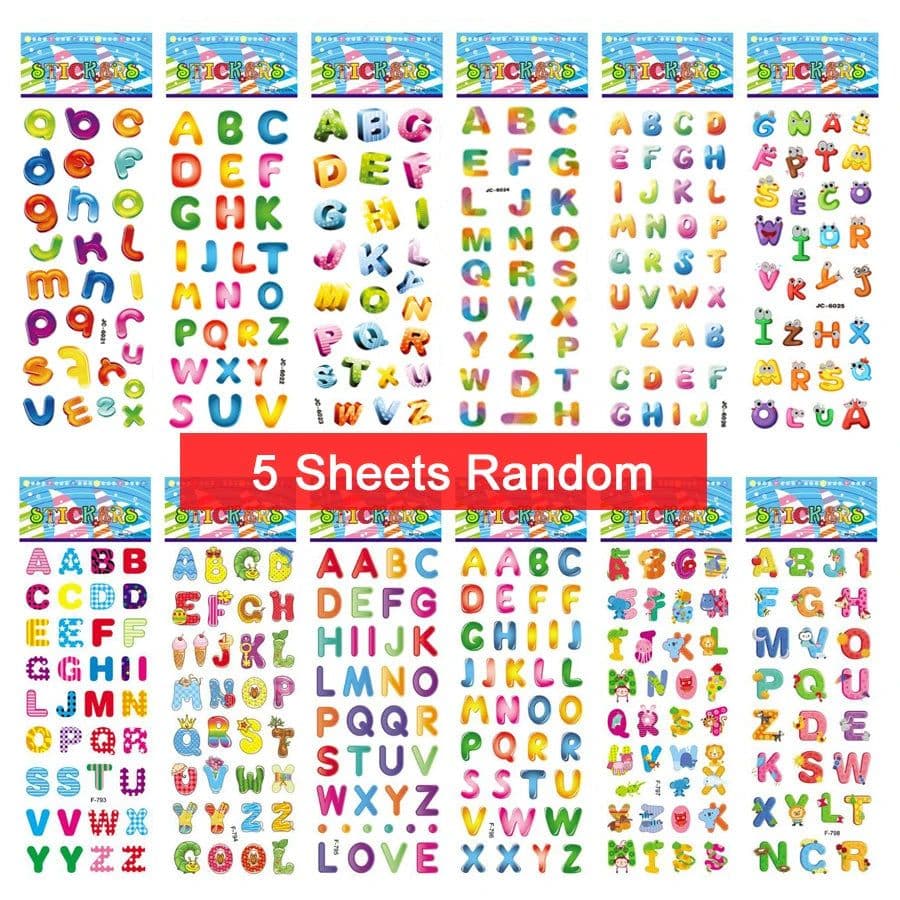 image-JOKEJOLLY Christmas Stickers - Fun Decor for Kids - 5 Sheets