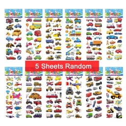 image-JOKEJOLLY Christmas Stickers - Fun Decor for Kids - 5 Sheets