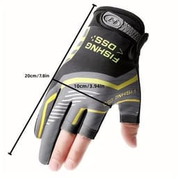 image-Anti-Slip Wear-Resistant Fishing Gloves for Outdoor Sports & Angling