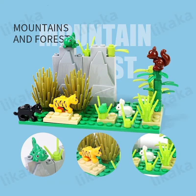 image-Likaka City Farm Building Blocks - Engaging Playset for Ages 3-18+