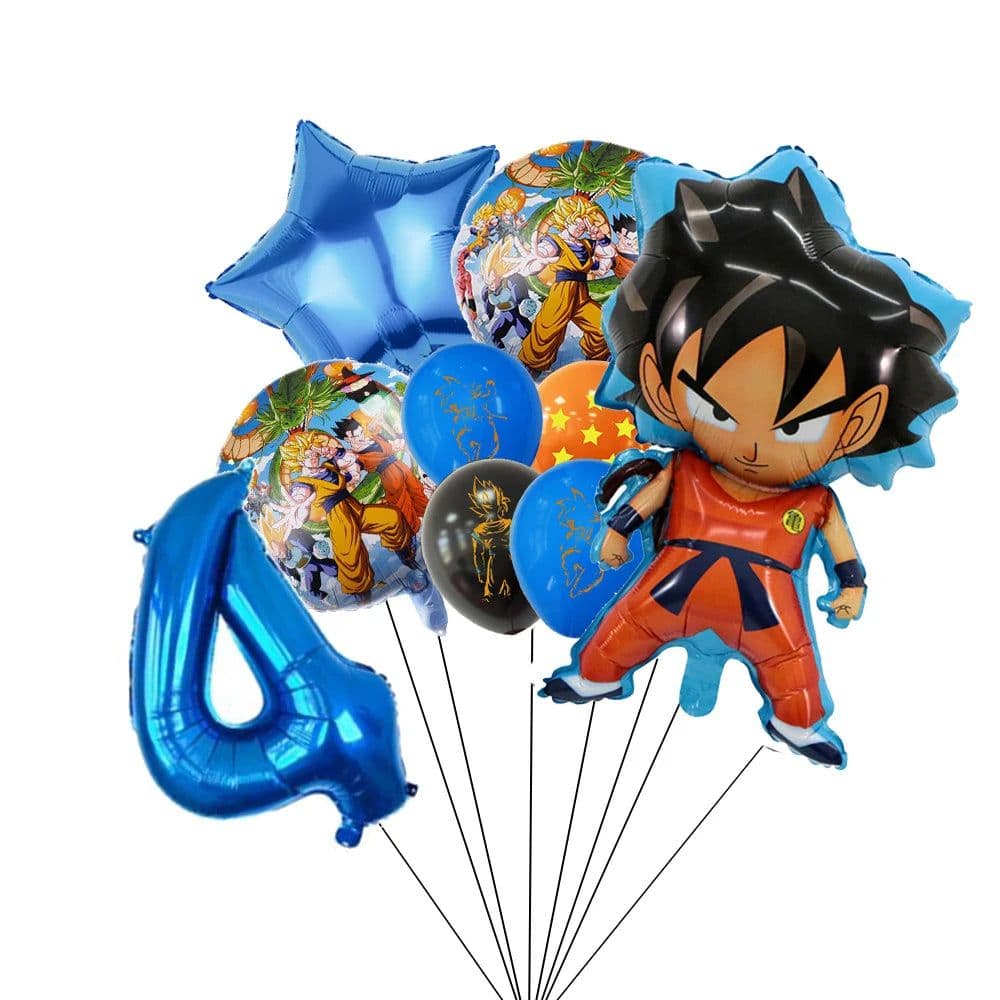 image-Bandai Dragon Ball Foil Balloons for Memorable Birthday Celebrations