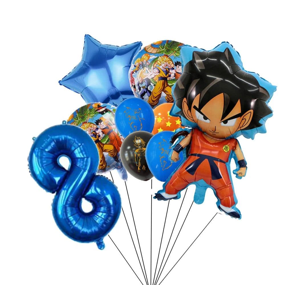 image-Bandai Dragon Ball Foil Balloons for Memorable Birthday Celebrations