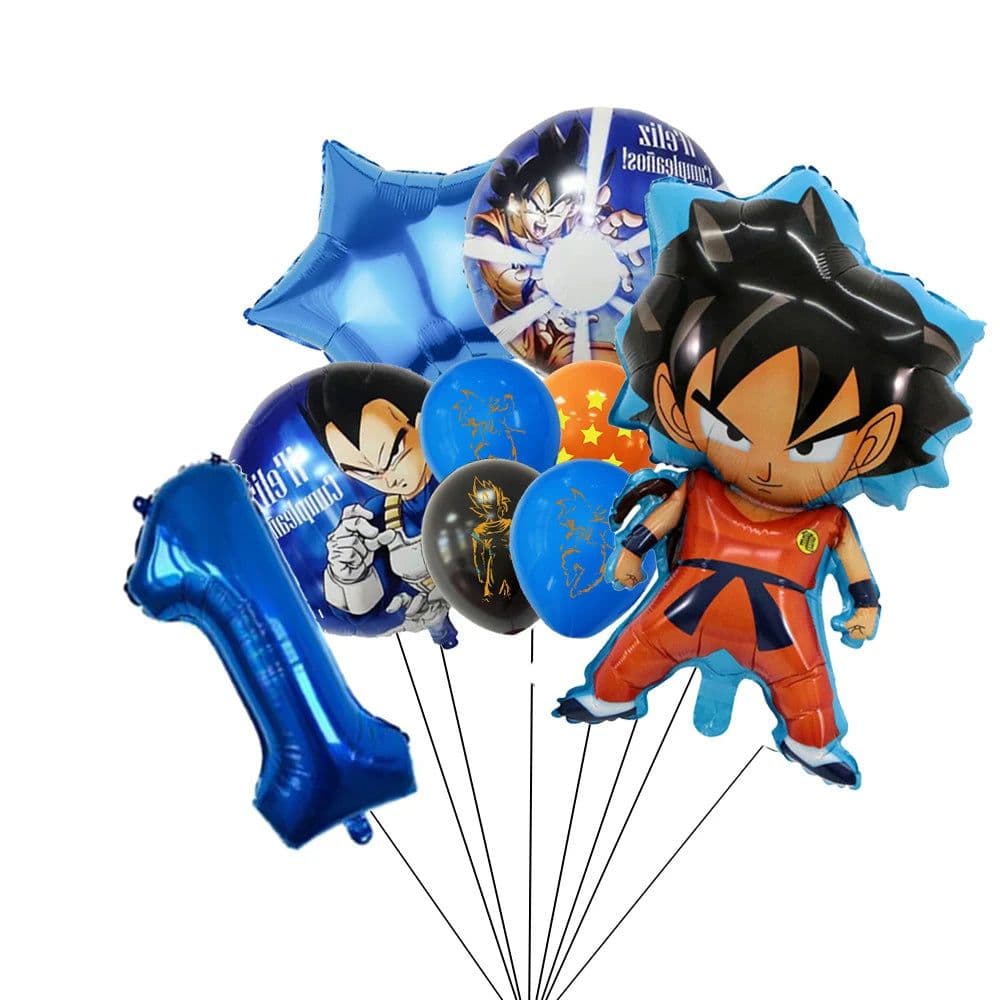 image-Bandai Dragon Ball Foil Balloons for Memorable Birthday Celebrations