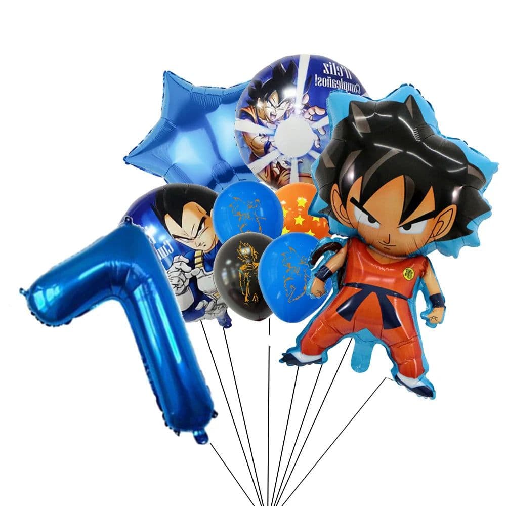 image-Bandai Dragon Ball Foil Balloons for Memorable Birthday Celebrations