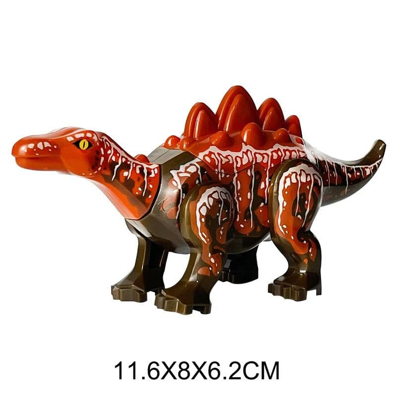 image-Kailybei Jurassic Dinosaur Building Blocks Indominus Rex Action Figure Toy
