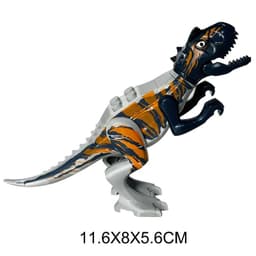 image-Kailybei Jurassic Dinosaur Building Blocks Indominus Rex Action Figure Toy