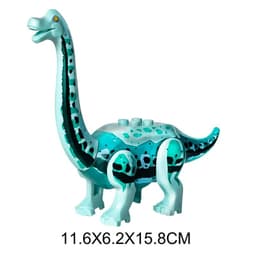 image-Kailybei Jurassic Dinosaur Building Blocks Indominus Rex Action Figure Toy