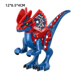 image-Kailybei Jurassic Dinosaur Building Blocks Indominus Rex Action Figure Toy