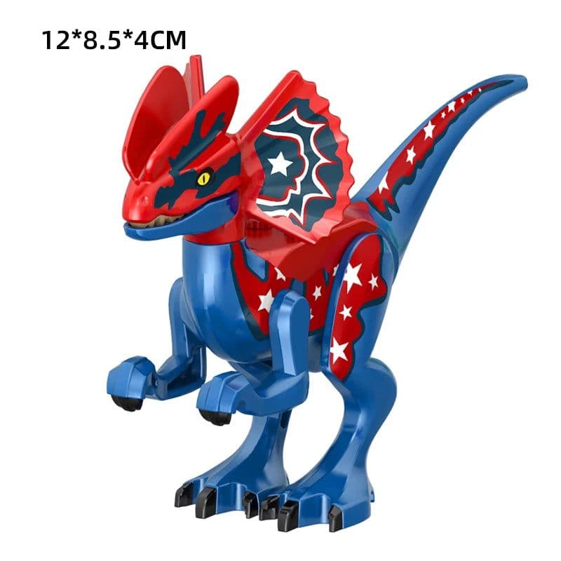 image-Kailybei Jurassic Dinosaur Building Blocks Indominus Rex Action Figure Toy