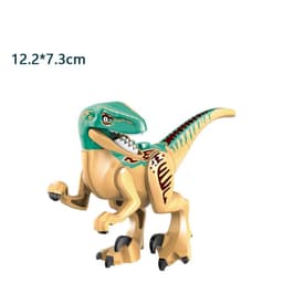 image-Kailybei Jurassic Dinosaur Building Blocks Indominus Rex Action Figure Toy