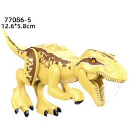 image-Kailybei Jurassic Dinosaur Building Blocks Indominus Rex Action Figure Toy