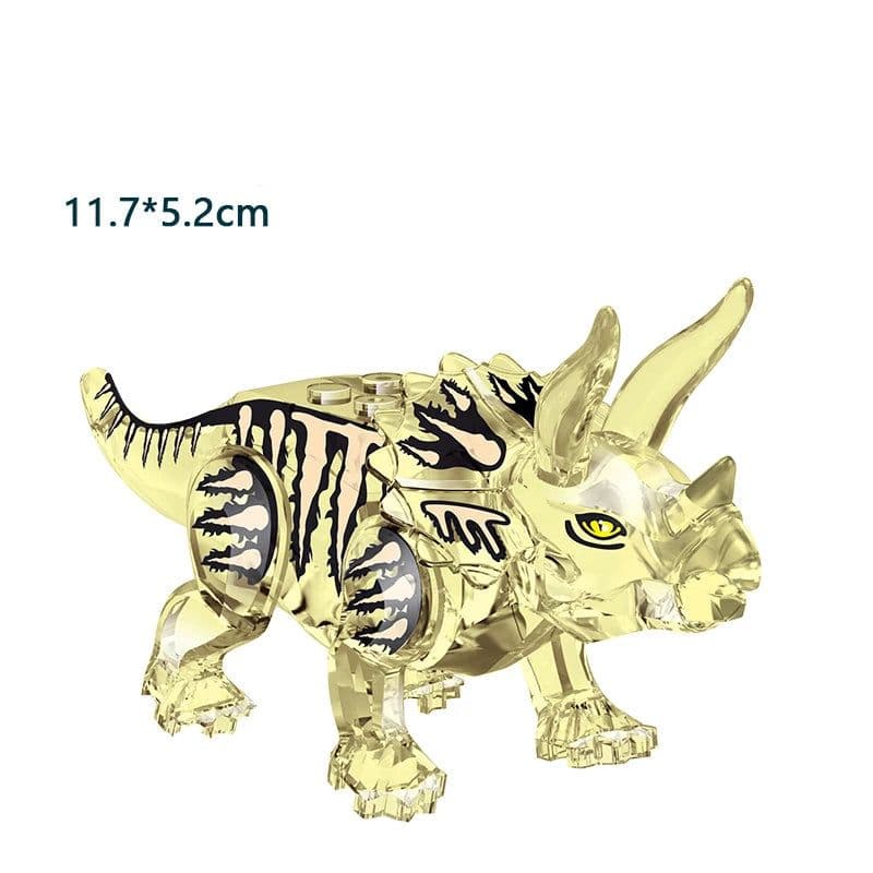 image-Kailybei Jurassic Dinosaur Building Blocks Indominus Rex Action Figure Toy