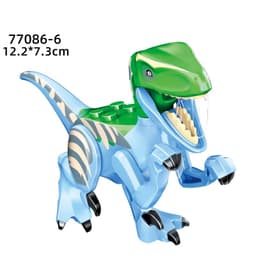 image-Kailybei Jurassic Dinosaur Building Blocks Indominus Rex Action Figure Toy