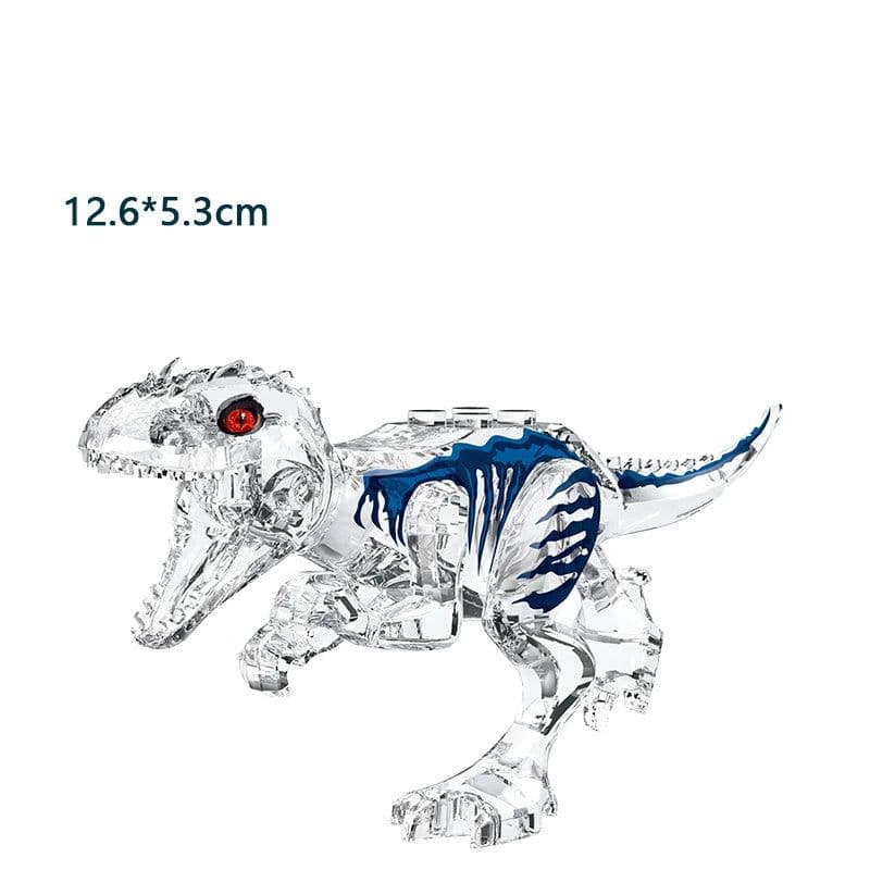 image-Kailybei Jurassic Dinosaur Building Blocks Indominus Rex Action Figure Toy