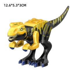 image-Kailybei Jurassic Dinosaur Building Blocks Indominus Rex Action Figure Toy