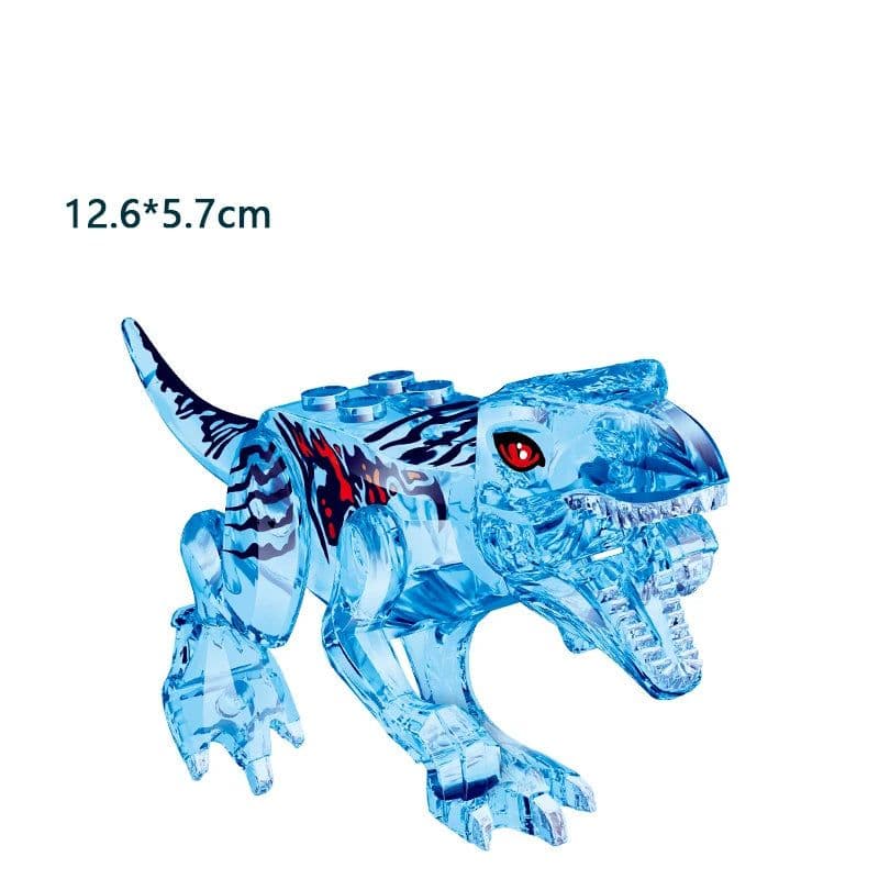 image-Kailybei Jurassic Dinosaur Building Blocks Indominus Rex Action Figure Toy