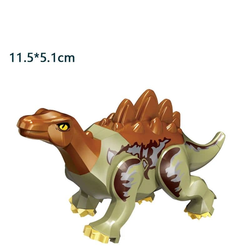 image-Kailybei Jurassic Dinosaur Building Blocks Indominus Rex Action Figure Toy