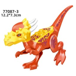 image-Kailybei Jurassic Dinosaur Building Blocks Indominus Rex Action Figure Toy