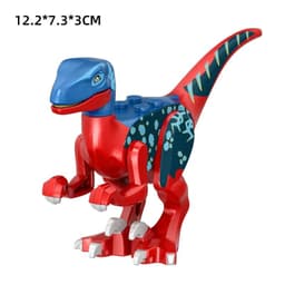 image-Kailybei Jurassic Dinosaur Building Blocks Indominus Rex Action Figure Toy