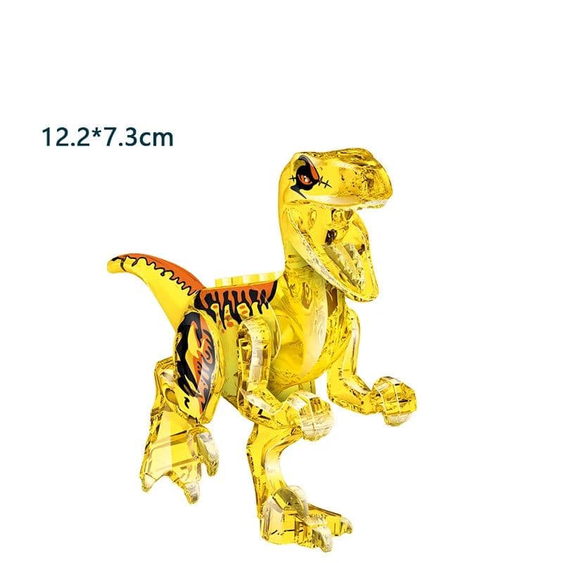 image-Kailybei Jurassic Dinosaur Building Blocks Indominus Rex Action Figure Toy