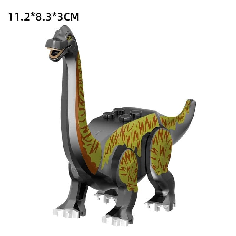 image-Kailybei Jurassic Dinosaur Building Blocks Indominus Rex Action Figure Toy