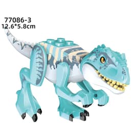 image-Kailybei Jurassic Dinosaur Building Blocks Indominus Rex Action Figure Toy