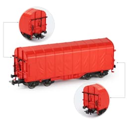 image-Evemodel Customisable Boxcar - 1:87 Scale HO Model for Rail Transport