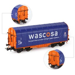 image-Evemodel Customisable Boxcar - 1:87 Scale HO Model for Rail Transport