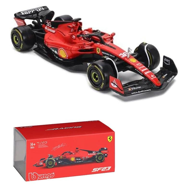 image-Bburago Diecast Model Car SF23 - 1:43 Scale Alloy Design