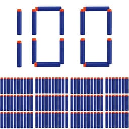 image-Soft Hollow Head Refill Darts for Nerf Blasters - Perfect Xmas Gift for Kids