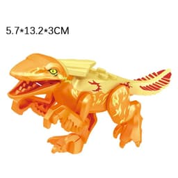 image-Kailybei Jurassic Dinosaur Building Blocks Indominus Rex Action Figure Toy