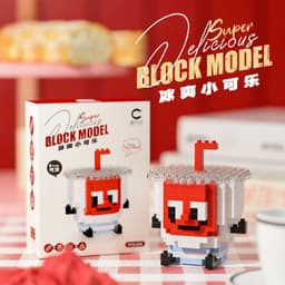 image-Happy Food Building Blocks - Vibrant Educational Toys for Creative Play