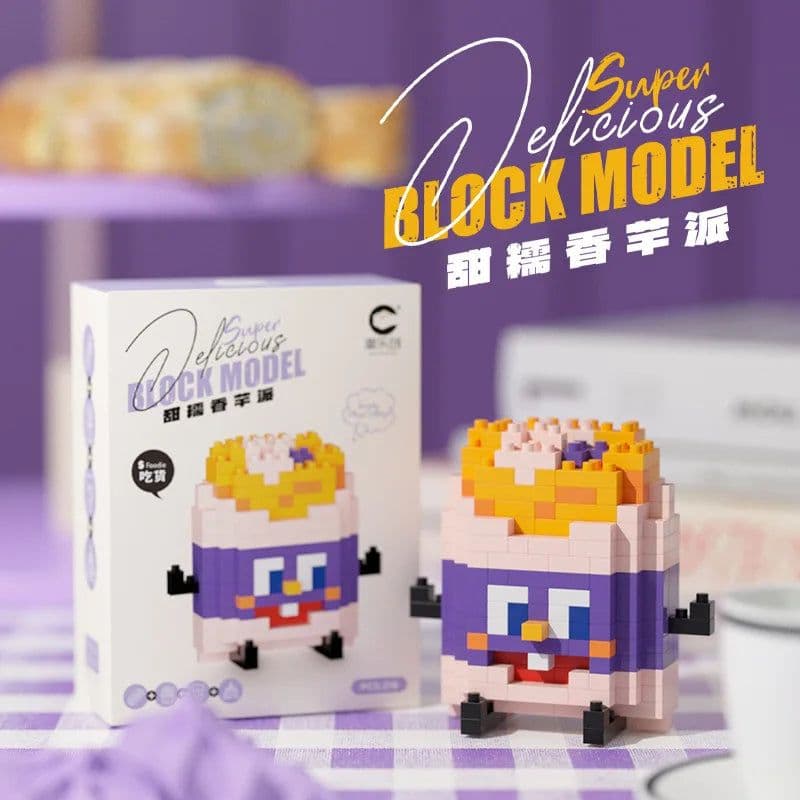 image-Happy Food Building Blocks - Vibrant Educational Toys for Creative Play