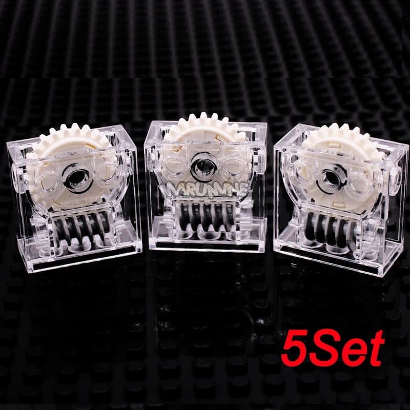 image-MARUMINE Gear Box MOC Building Block Parts for Vehicles & Machinery