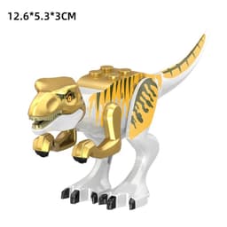 image-Kailybei Jurassic Dinosaur Building Blocks Indominus Rex Action Figure Toy