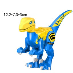 image-Kailybei Jurassic Dinosaur Building Blocks Indominus Rex Action Figure Toy