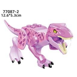image-Kailybei Jurassic Dinosaur Building Blocks Indominus Rex Action Figure Toy