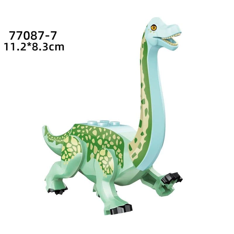 image-Kailybei Jurassic Dinosaur Building Blocks Indominus Rex Action Figure Toy