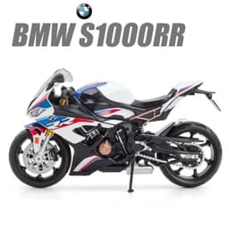 image-MAKEDA 1:12 BMW S1000RR Diecast Motorcycle Toy - Exquisite Detail & Durability