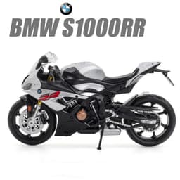 image-MAKEDA 1:12 BMW S1000RR Diecast Motorcycle Toy - Exquisite Detail & Durability