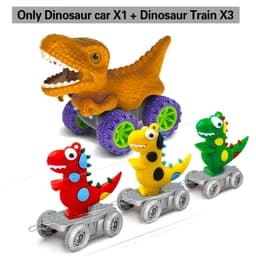 image-TONERJU Dinosaur Race Track Set - Endless Fun & Creative Play for Kids